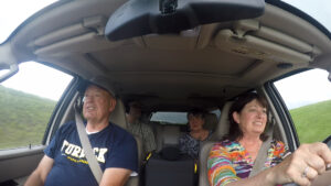 Tour Capture with Clients en route to Glasgow, Montana